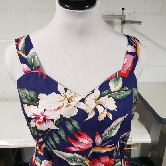 KYS International Fashion Hawaiian Sarong Dress Size Large - Picture 5 of 6